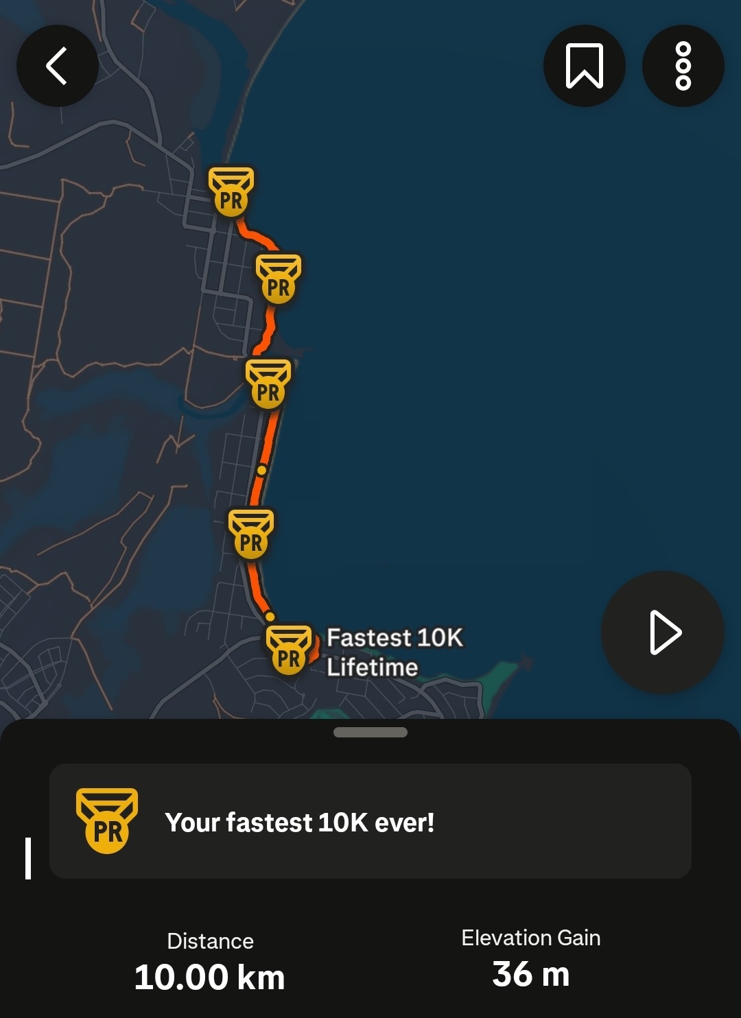 Jervis Bay 10km Route